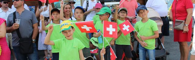 プレフルーリ校でもスイスの建国記念日をお祝い