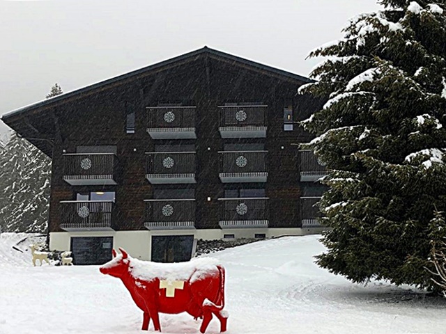 ラ・ガレン校の冬の風景