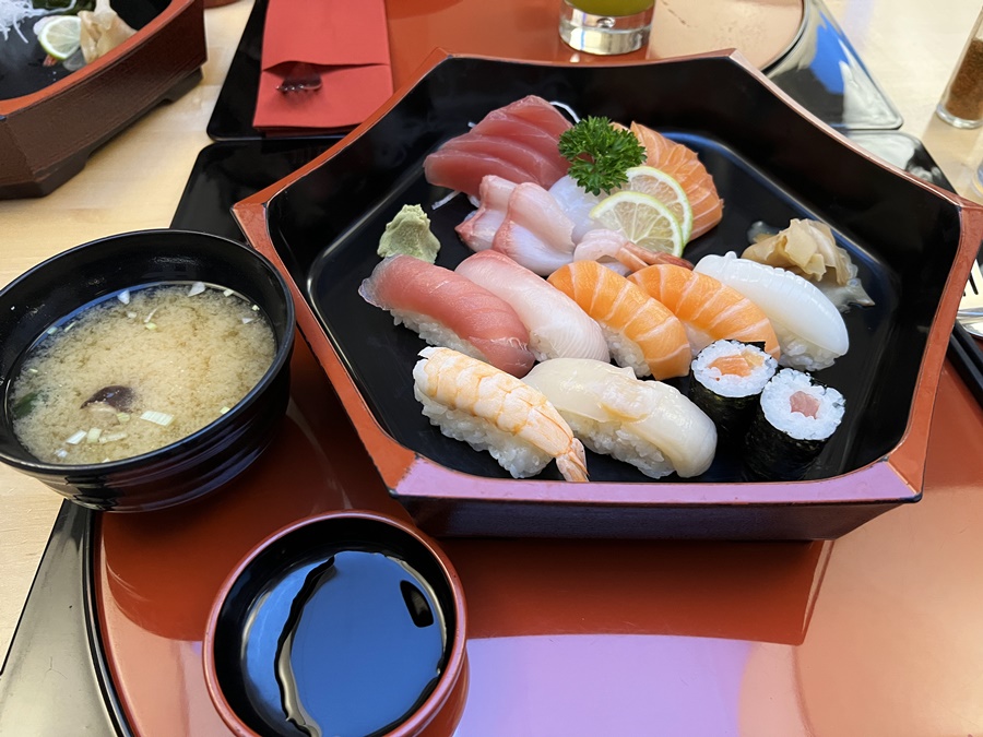 ベルンの日本食レストランのお寿司