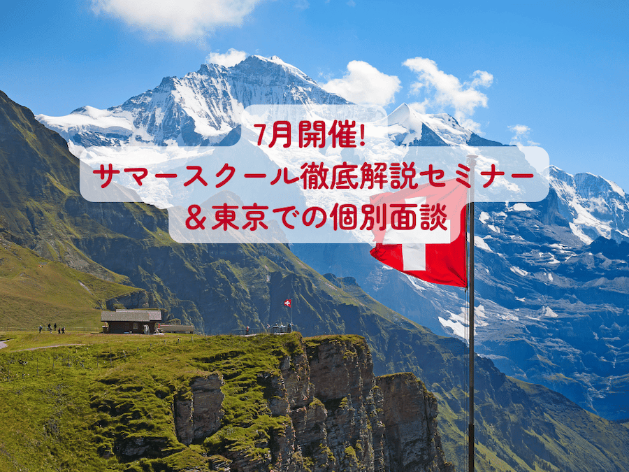 サマースクール徹底解説セミナー＆東京での個別面談