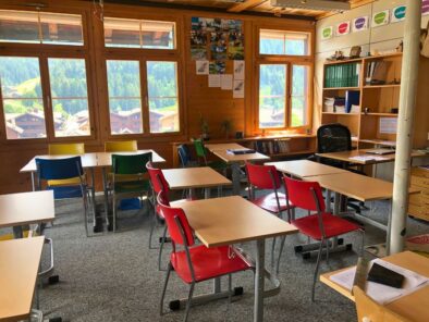 スイス寄宿学校JFK校の教室