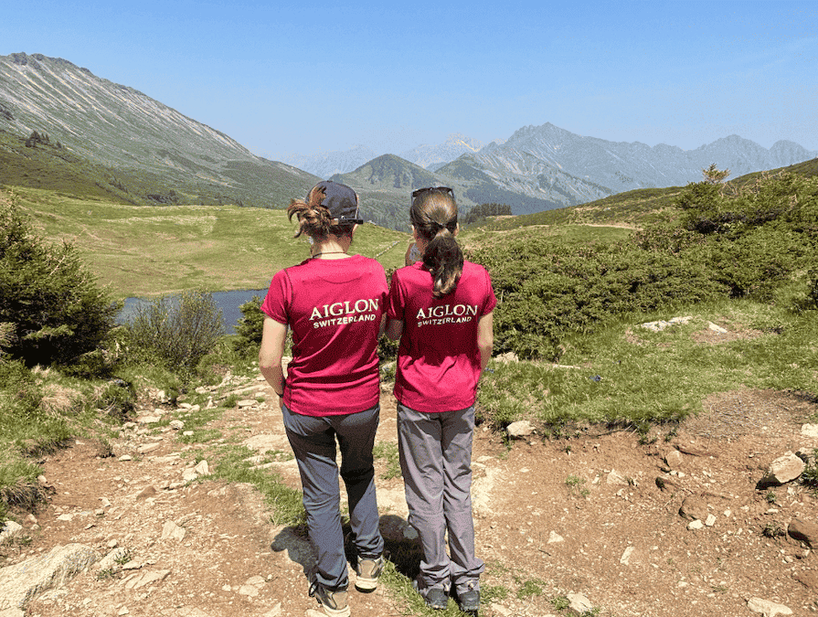 課外活動も充実しており、週末のアクティビティの大半は山で過ごすエイグロン・カレッジ校